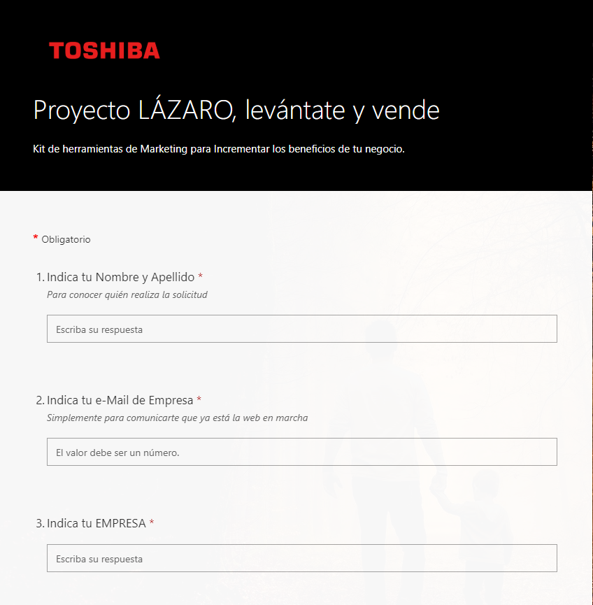 Formulario Secciones Lázaro