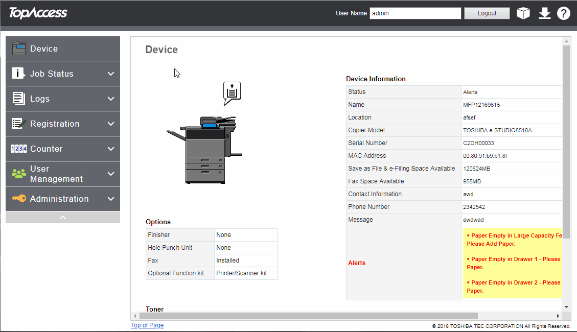 El Superhéroe de tu oficina- Equipo Multifunción Toshiba e-STUDIO331AC/401AC