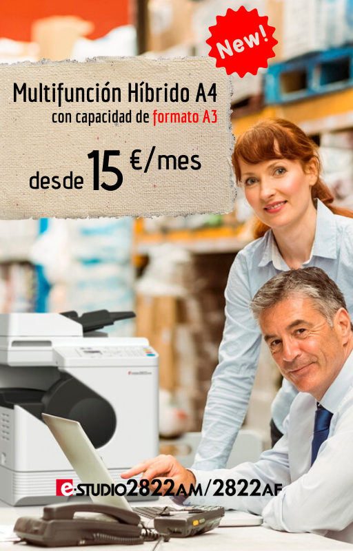 Oferta equipos multifunción Híbridos Toshiba