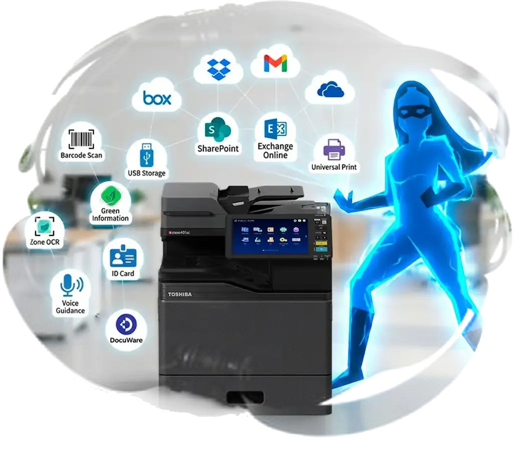 El Superhéroe de tu oficina- Equipo Multifunción Toshiba e-STUDIO331AC/401AC